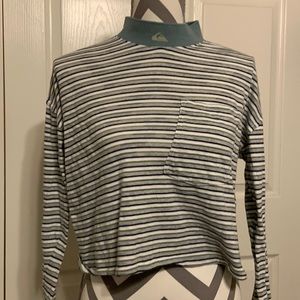Women’s cropped long sleeve quicksilver shirt